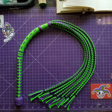 Load image into Gallery viewer, Nylon Cat O&#39; Eight Tails, Multi Tail Whip, Custom Made to Order
