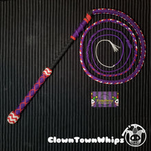 Load image into Gallery viewer, Custom Stock Whip, 10-12 Plait Nylon Stock Whip with a Full Plait Handle, Made To Order
